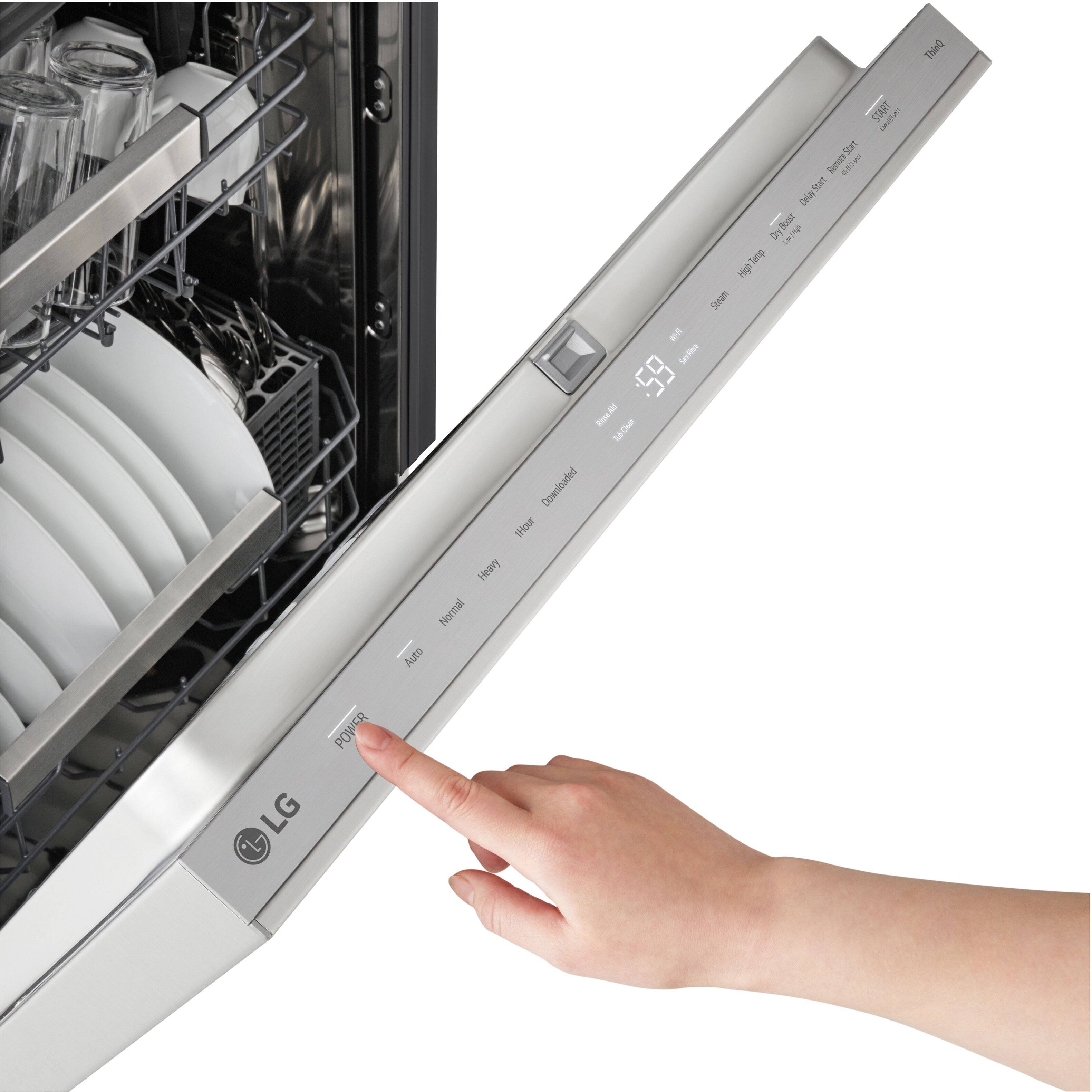 START  
DelayStart  
DryBat  
Hg Steam  
Secta 65  
S-Ce  
Download  
THour  
Heavy  
Normal  
Auto  
LG 41.  
POWER  

- 99  
- Half  
- Quick  
- Eco  
- Normal  
- Heavy  
- Auto  
- Rinse  
- Steam  
- Dry  
- Express  
- Sanitize  
- Glassware  
- Delicate  
- Downloaded