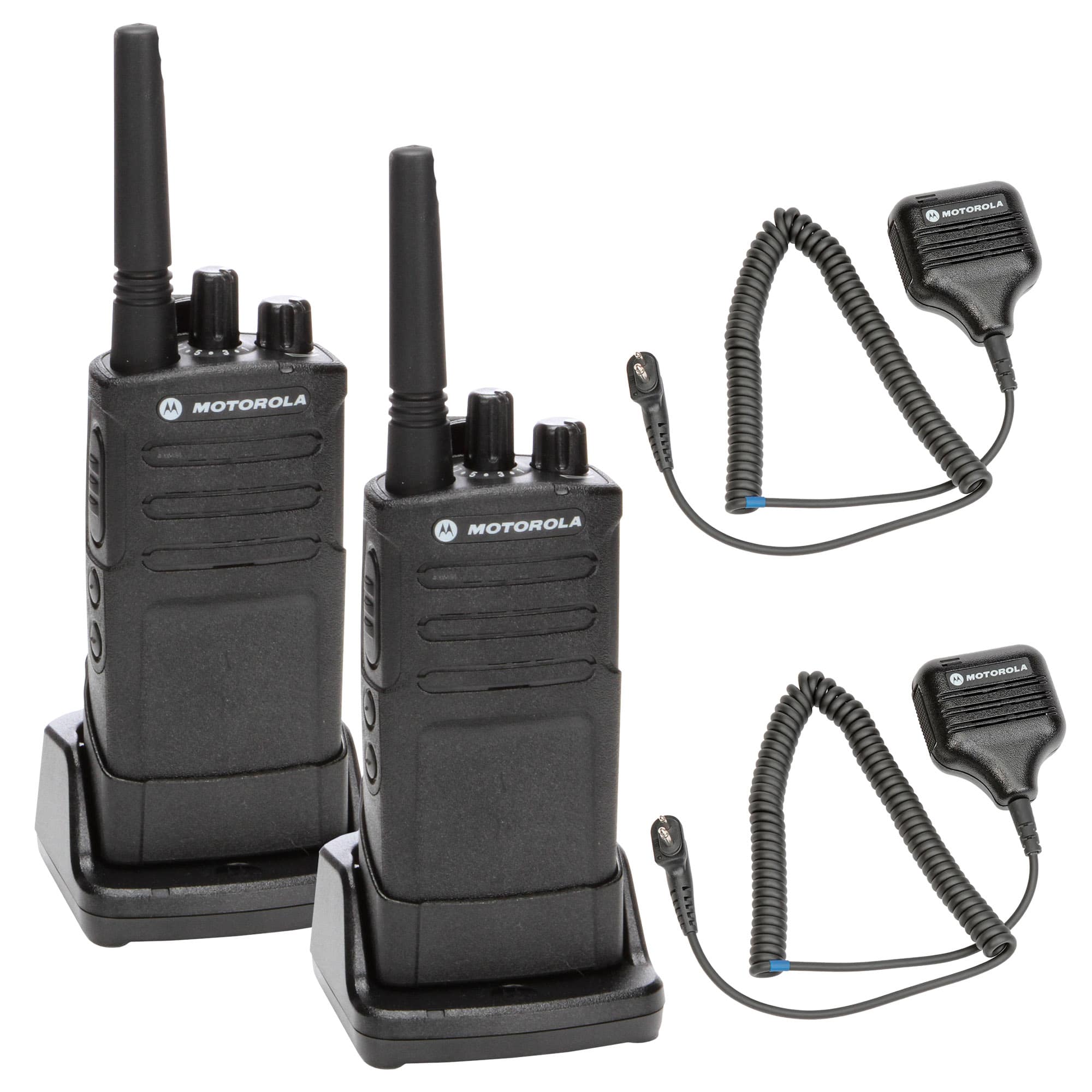 Motorola Solutions - Motorola RMU2080 On-Site Rugged Two-Way Business Radio (RMU2080) + HKLN4606 - Black