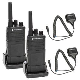 Motorola Solutions - Motorola RMU2080 On-Site Rugged Two-Way Business Radio (RMU2080) + HKLN4606 - Black