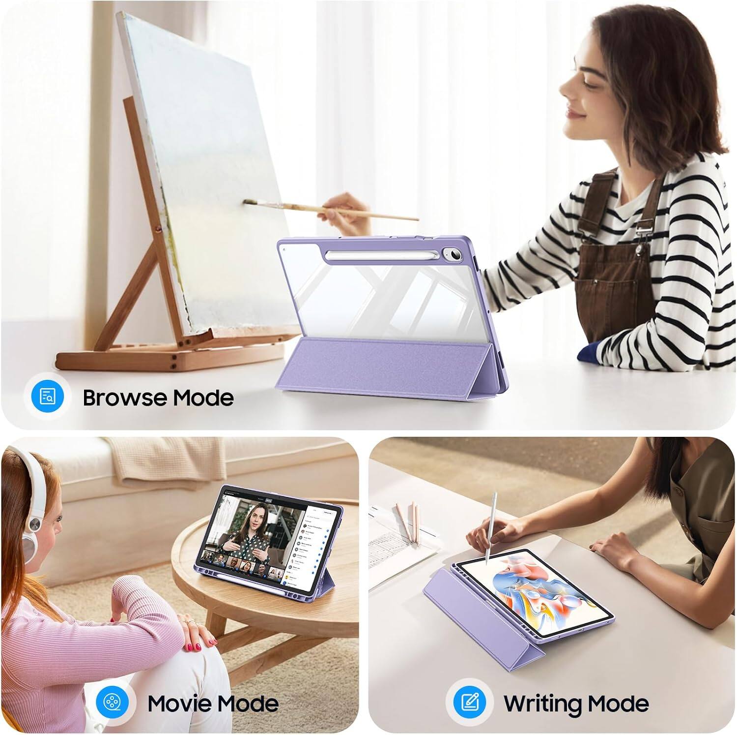 Browse Mode  
Movie Mode  
Writing Mode