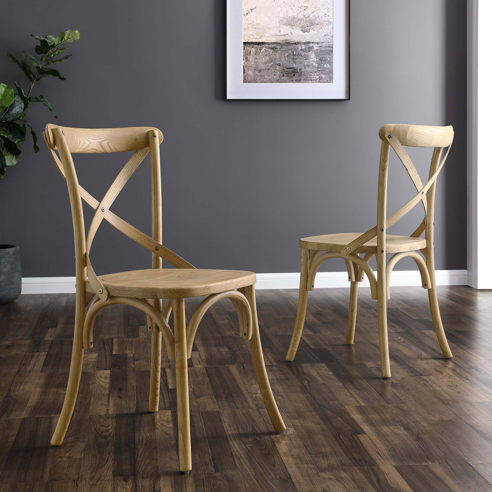 Alt View 5. Modway - Gear Dining Side Chair by Modway - Brown.