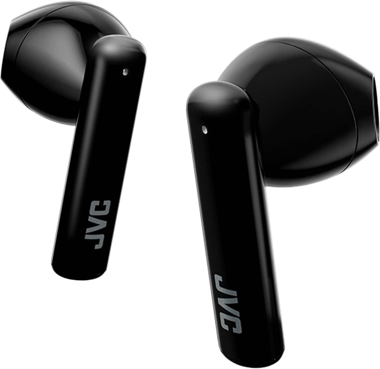 JVC - True Wireless In-Ear HAA4TB - Black - Front_Zoom