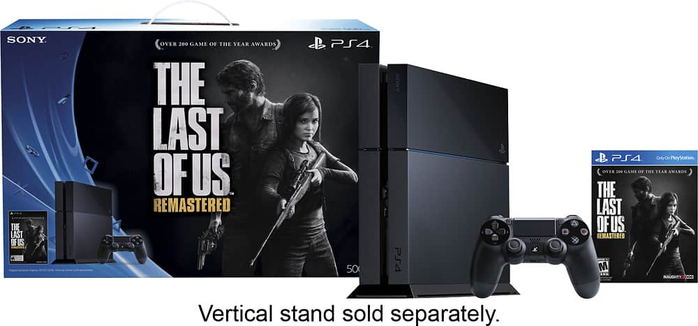 Sony PlayStation 4 500GB The Last of Us Remastered Bundle Black 3000818 -  Best Buy