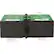 Alt View 11. APC - Rechargeable Lead Acid Replacement Battery Cartridge #123 for Select APC Back-Up Systems - Black/Green.