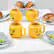 Back. Room Copenhagen - LEGO: Classic Yellow Minifigures Winking Girl Ceramic Mug, 17.9oz - Yellow.