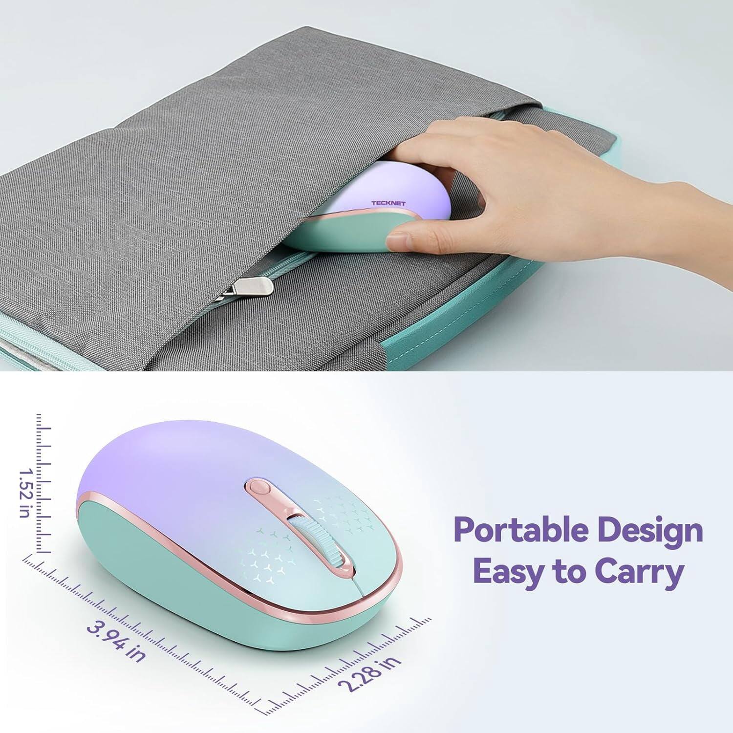 TECKNET  
Portable Easy to Carry Design  
1.52 in  
3.94 in  
2.28 in