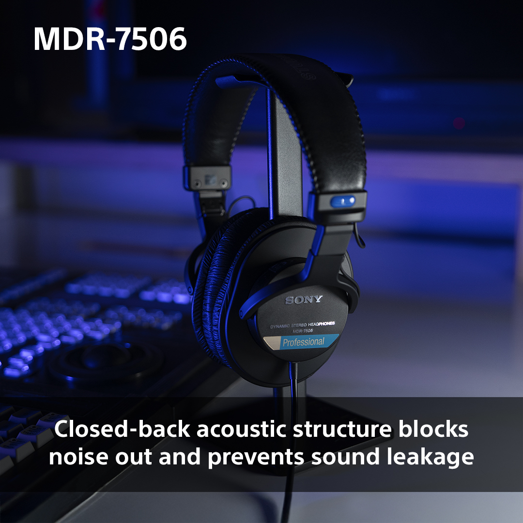 SONY ステレオヘッドホン MDR-7506 SONY MDR-7506 ステレオヘッドホン