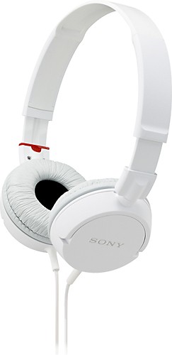  Sony - ZX Series Stereo Headphone - White