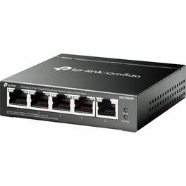 TP-Link - Omada DS105GP 5-Ports Unmanaged Ethernet Switch - 5 Ports - Fast Ethernet, Gigabit Ethernet - 10/100/1000Base-T - Unknown