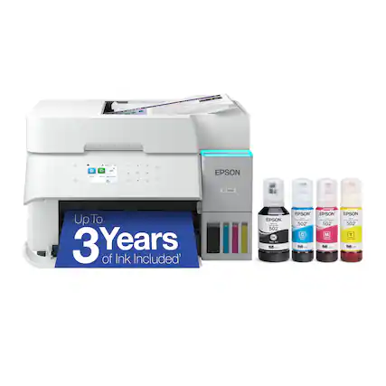 C i : LE0 - ~ - .o . . - - O EPSON DVE-T Up To 3 Years of Ink Included - - . 1 EPSON I e : : 502 - - - I TE EPSON - 502 C ... i EPSON 502 M - I ... EPSON 502 Y I - T0