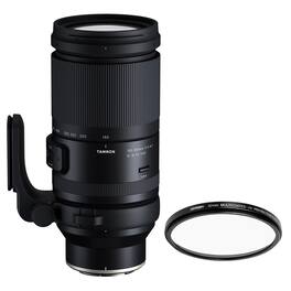 Bundle - Tamron - 150-500mm f/5-6.7 Di III VC VXD Lens for Nikon Z, with Multi-Coated UV Protection Filter