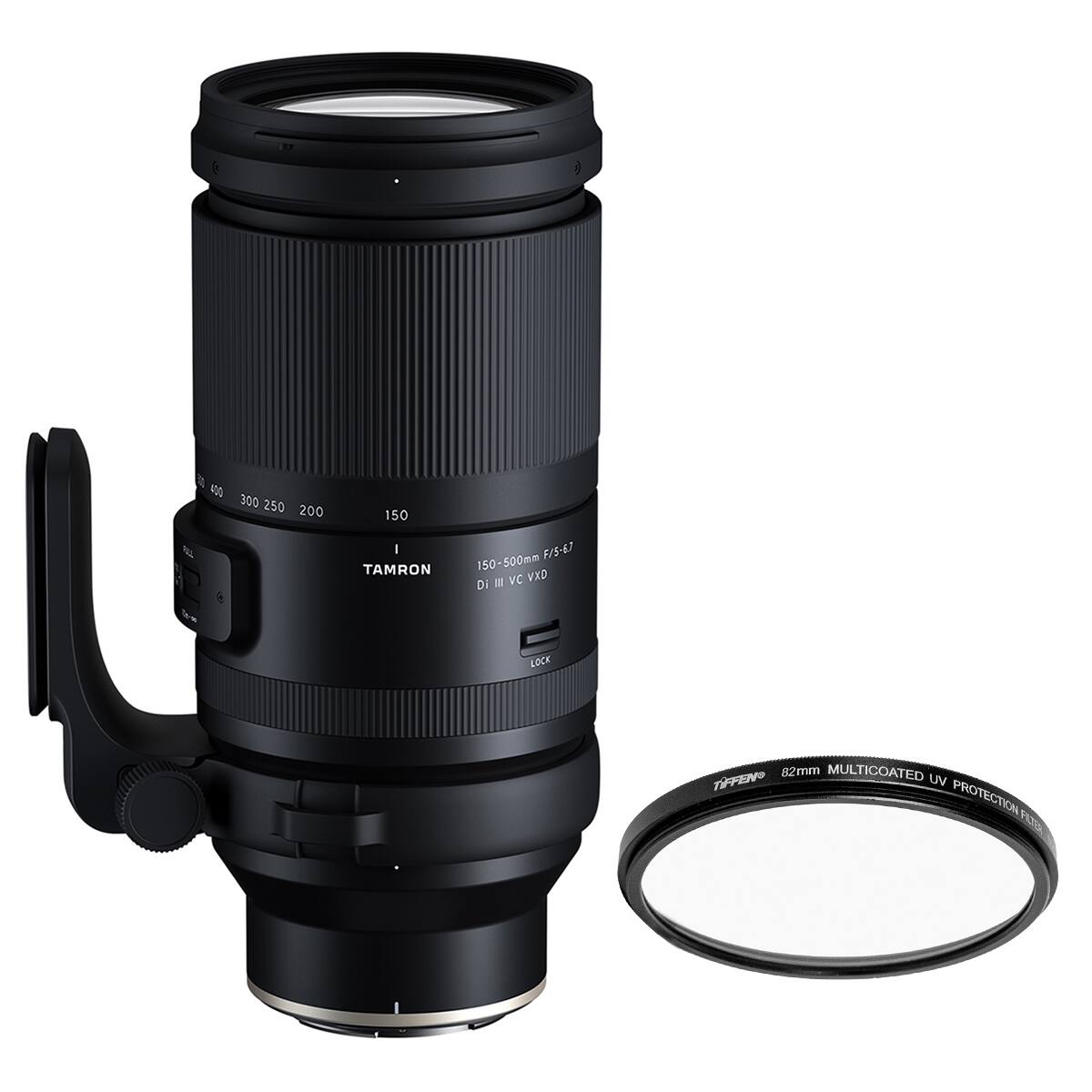 Bundle - Tamron - 150-500mm f/5-6.7 Di III VC VXD Lens for Nikon Z, with Multi-Coated UV Protection Filter