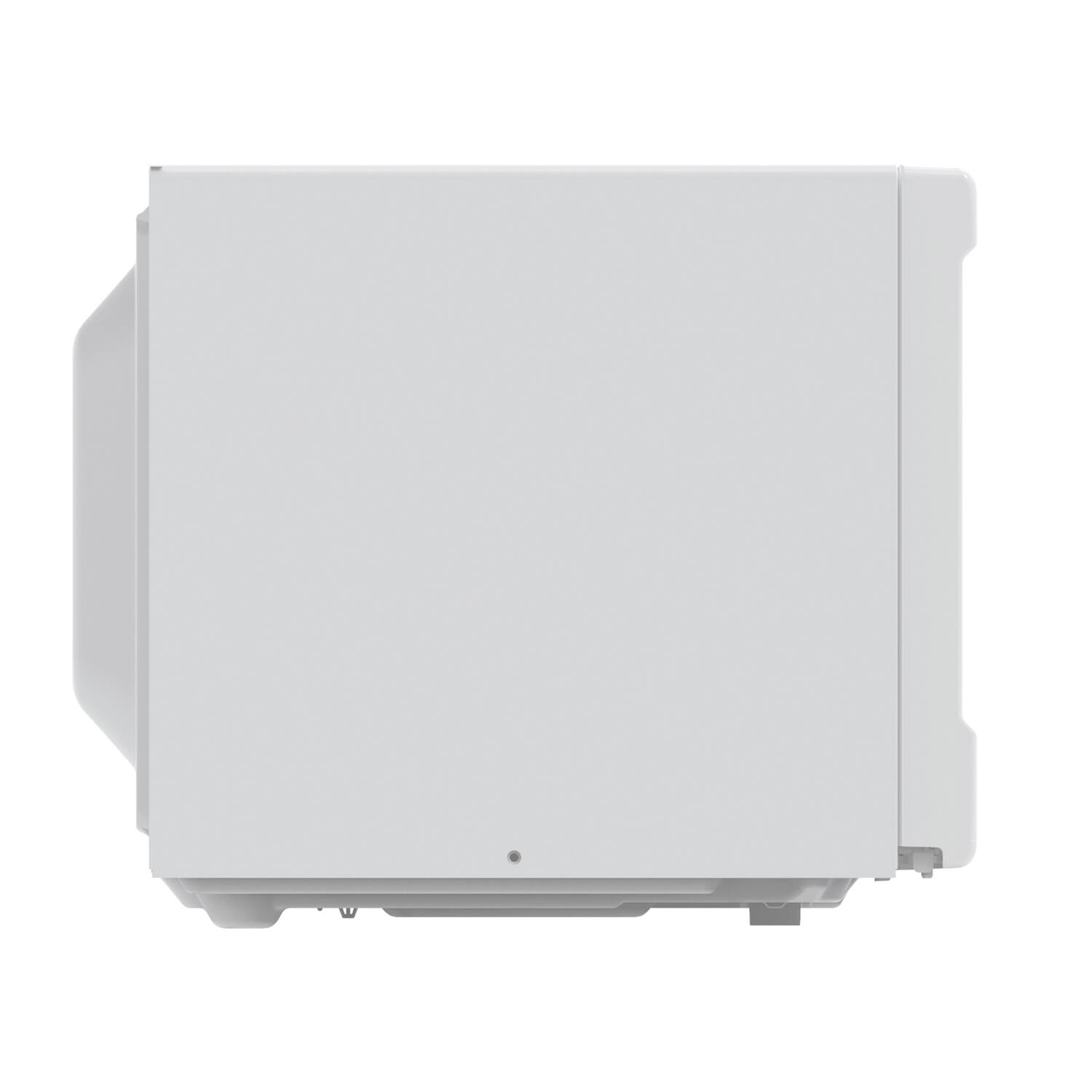 Alt View 5. Frigidaire - Frigidaire Rmw733-white 0.7-cu. Ft. Countertop Microwave Oven With Glass Turntable, 700 Watts (white) - white.