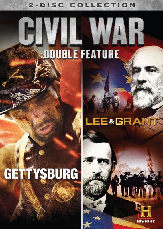 Civil War Double Feature: Gettysburg/Lee & Grant [2 Discs] [DVD]