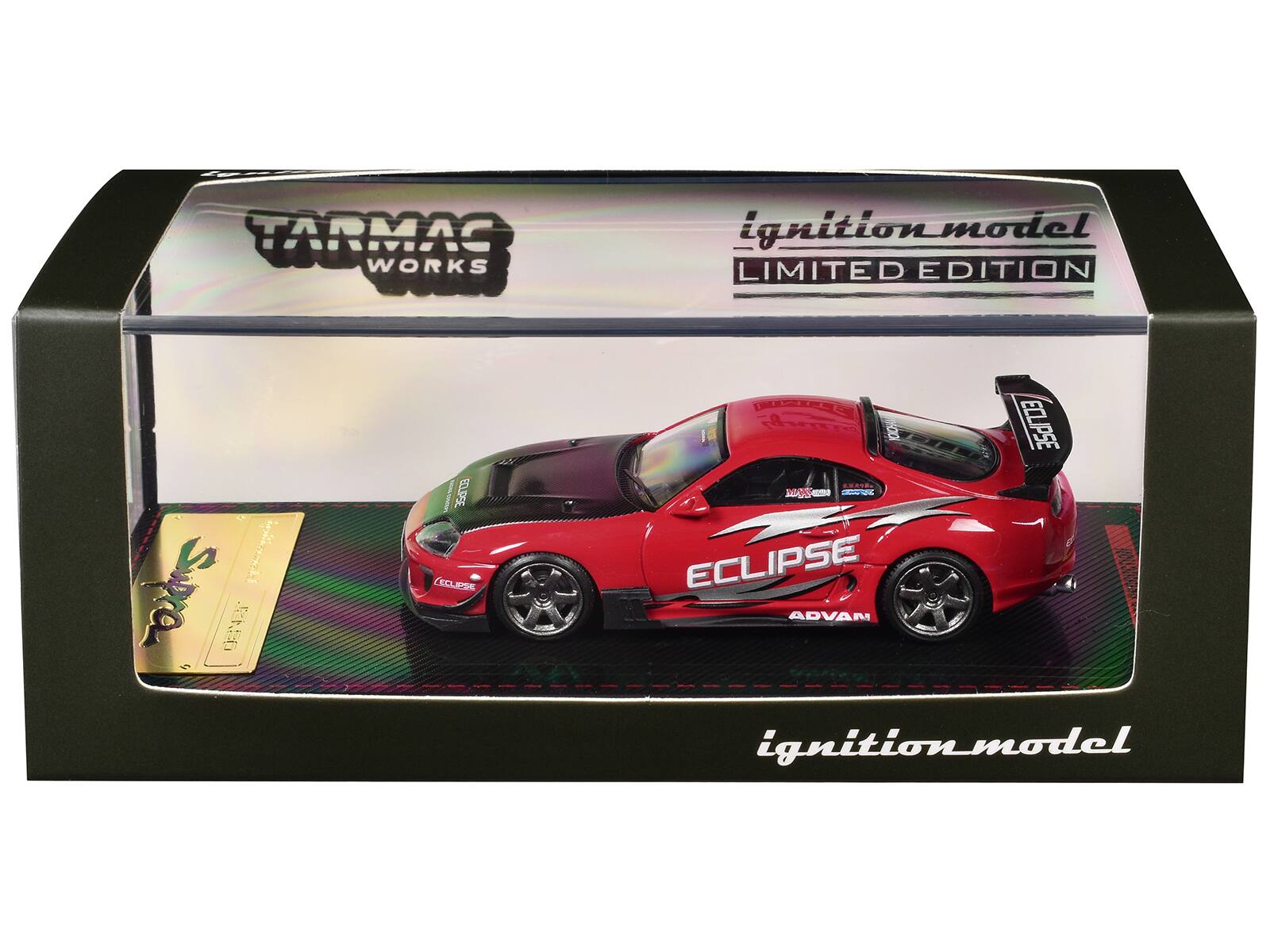 TARMAC WORKS  
ignition_model LIMITED EDITION  
ECLIPSE  
ECLIPSE  
FIENTE ECLIPSE ZEJA - SPORT ECLIPSE ADVAN ignition_model
