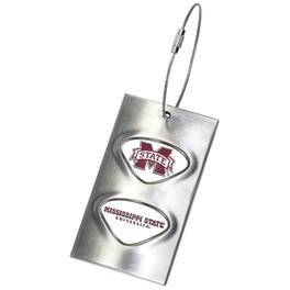 Jardine - Mississippi State Bulldogs Bag Tag - Silver