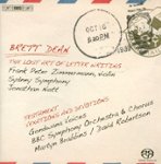 Front. Brett Dean: The Lost Art of Letter Writing; Testament; Vexations and Devotions [Super Audio Hybrid CD].