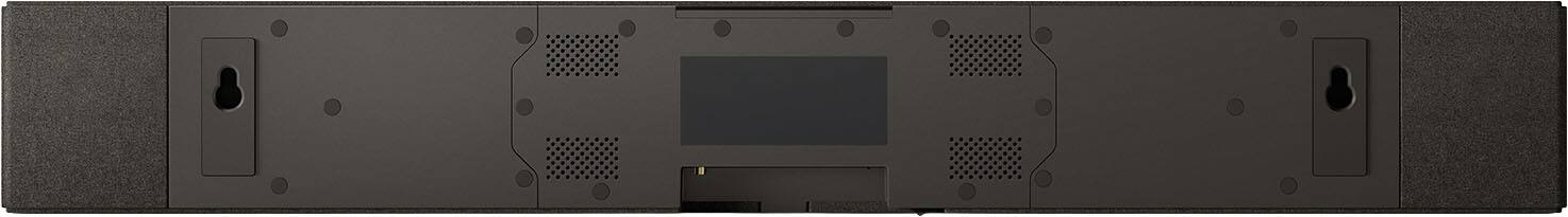 Back. KEF - XIO Soundbar - Black.