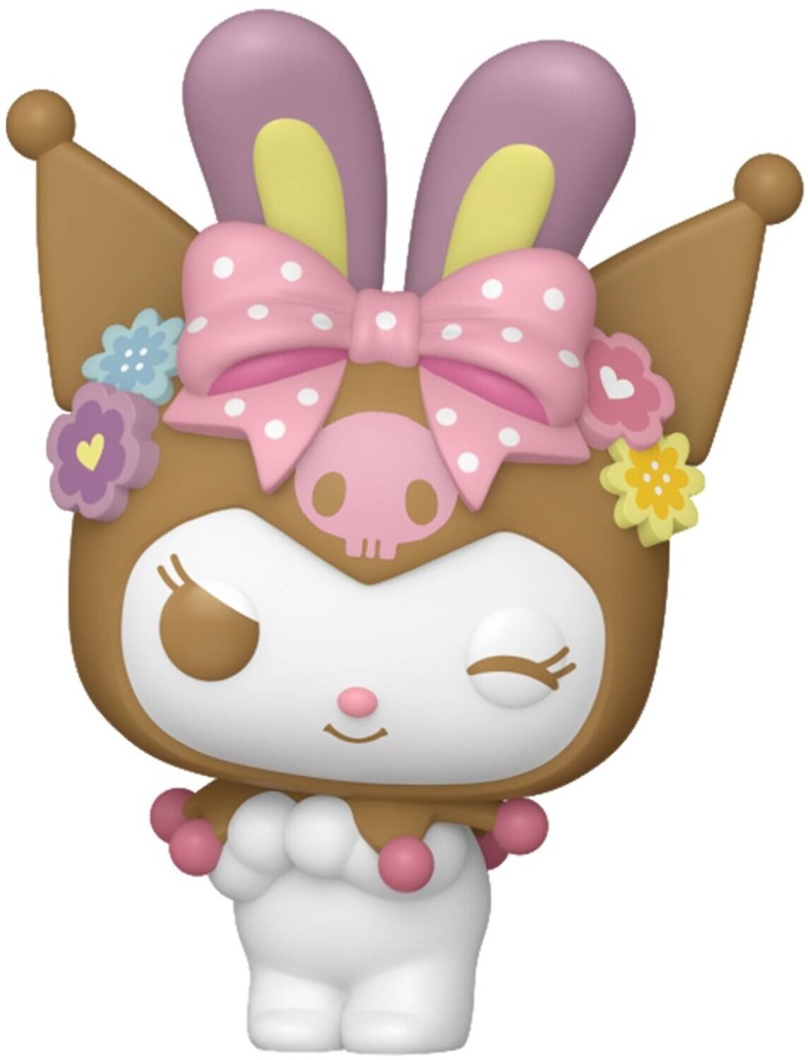 Front. Funko - Funko Pocket POP! Egg: Hello Kitty and Friends, Kuromi   - COLLECTIBLES - Multicolor.