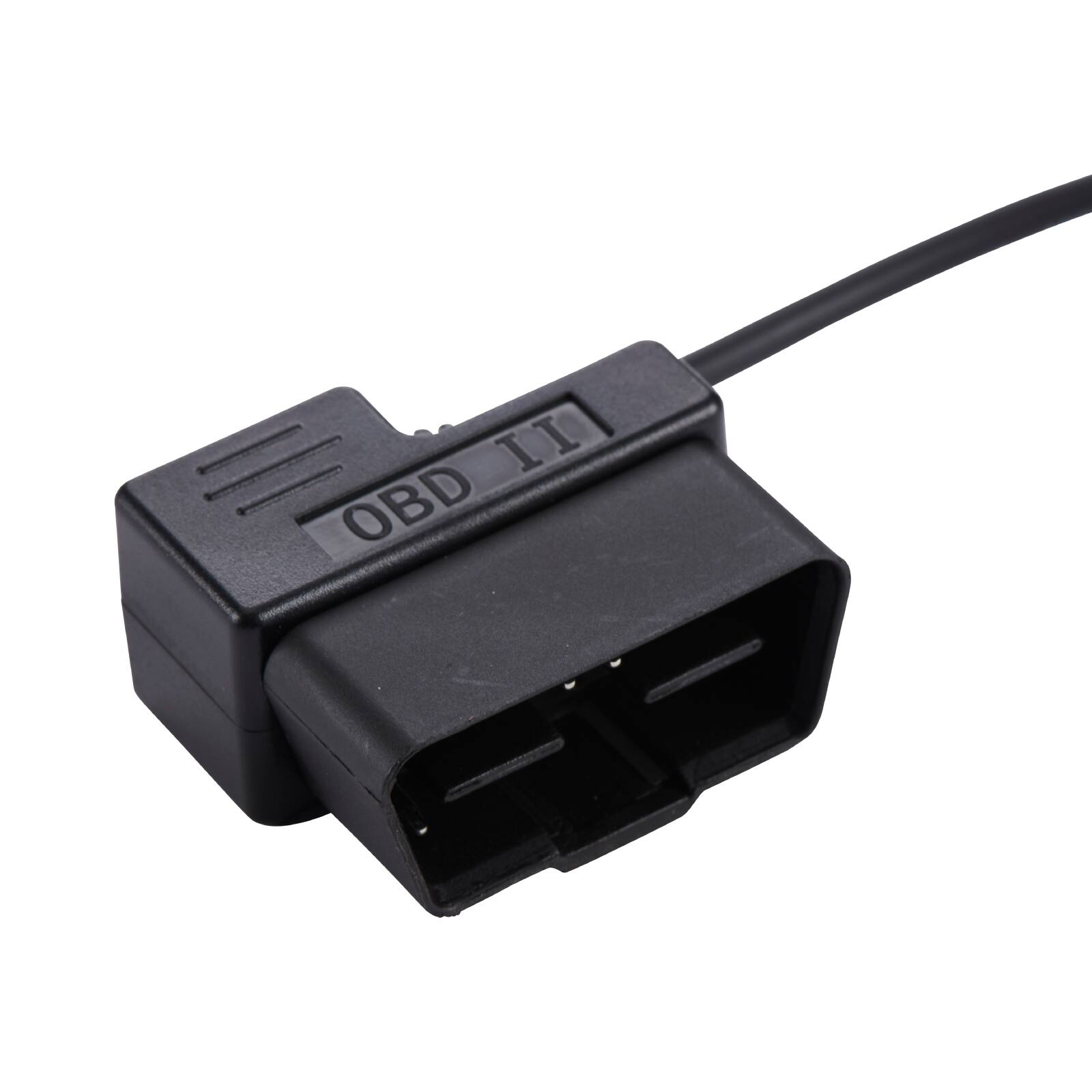 Alt View 2. Escort - OBDII to RJ11 Cable, 9.8ft Power Cord for Escort Radar Detectors - Black.