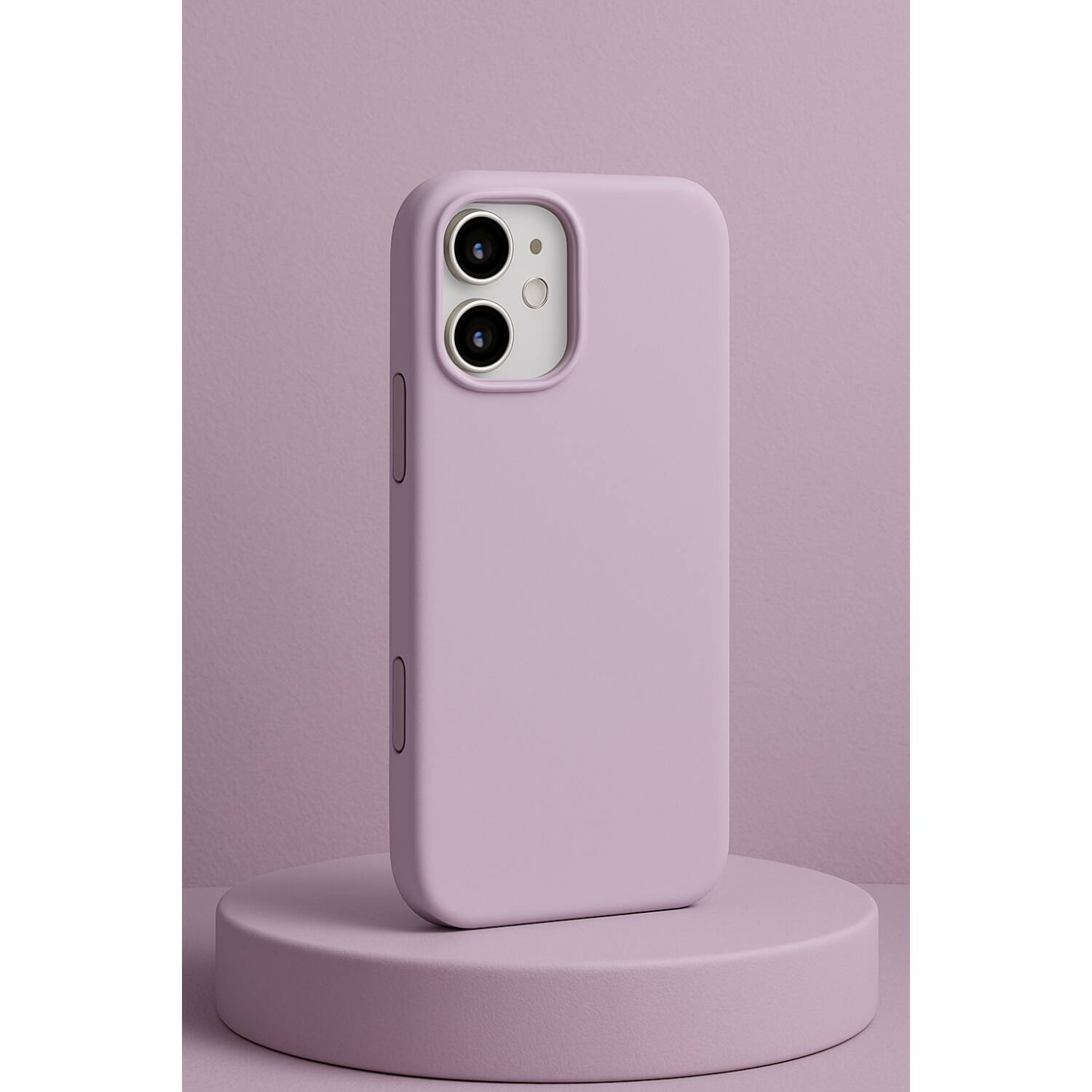Angle. SaharaCase - Apple iPhone 17 Silicone Case | Compatible with Magsafe | Smooth Finish | Venture Series - Desert Flower.