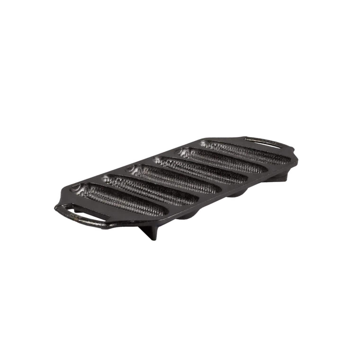 Lodge - 6 in. W X 14.13 in. L Corn Bread Pan Black 1 pc