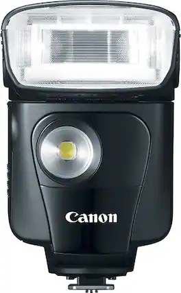 Angle. Canon - Speedlite 320EX External Flash - Black.