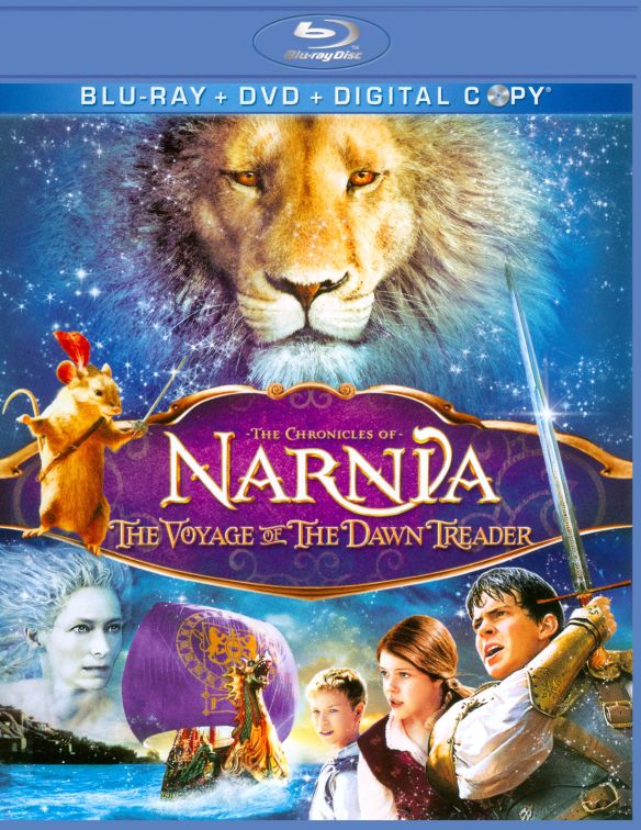Narnia and the voyage of the dawn treader full movie The Chronicles Of Narnia The Voyage Of The Dawn Treader Includes Digital Copy Blu Ray Dvd 2010 Best Buy
