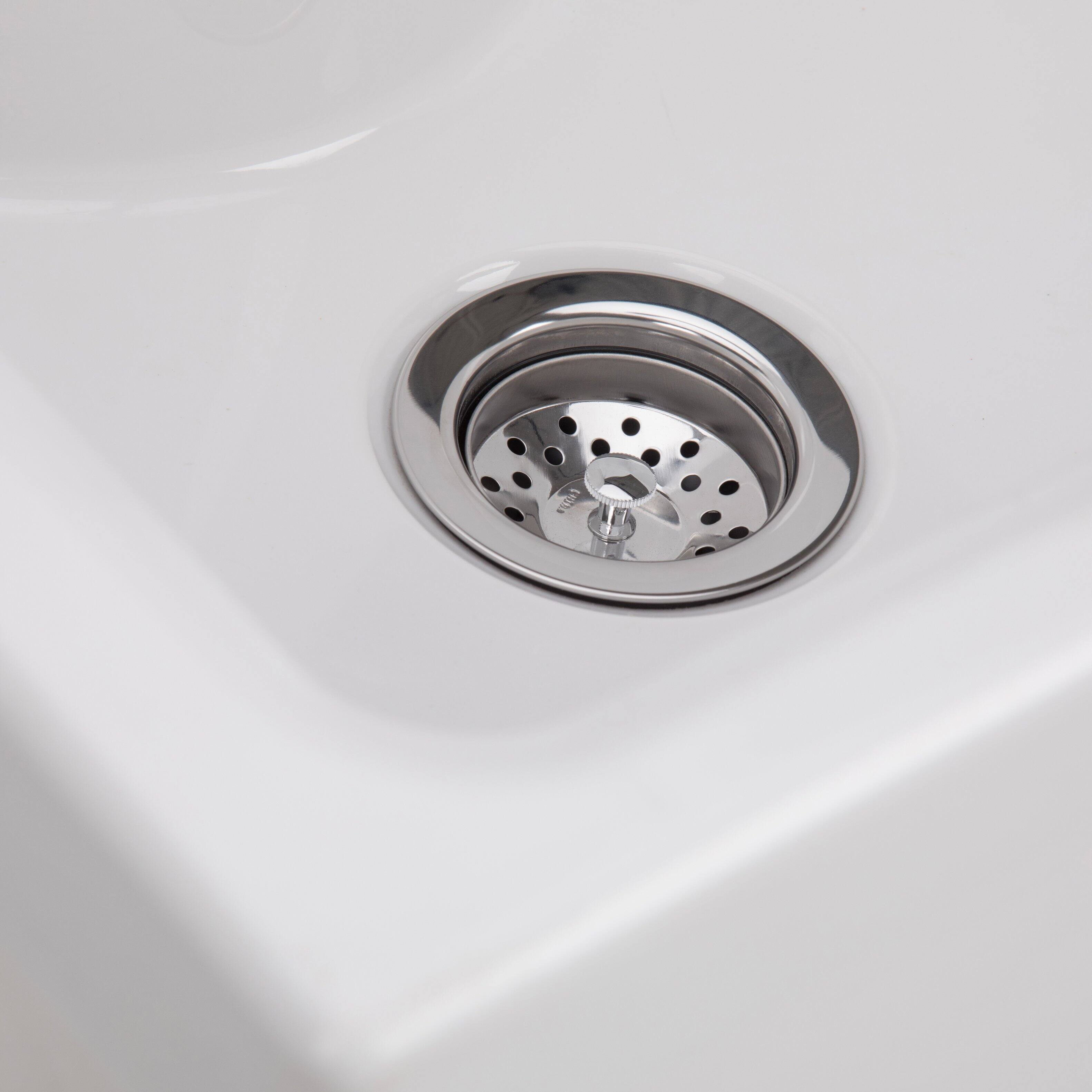 Alt View 1. Simpli Home - Kyle  All-in-One 24-inch ABS Utility Sink & Cabinet - Pure White.