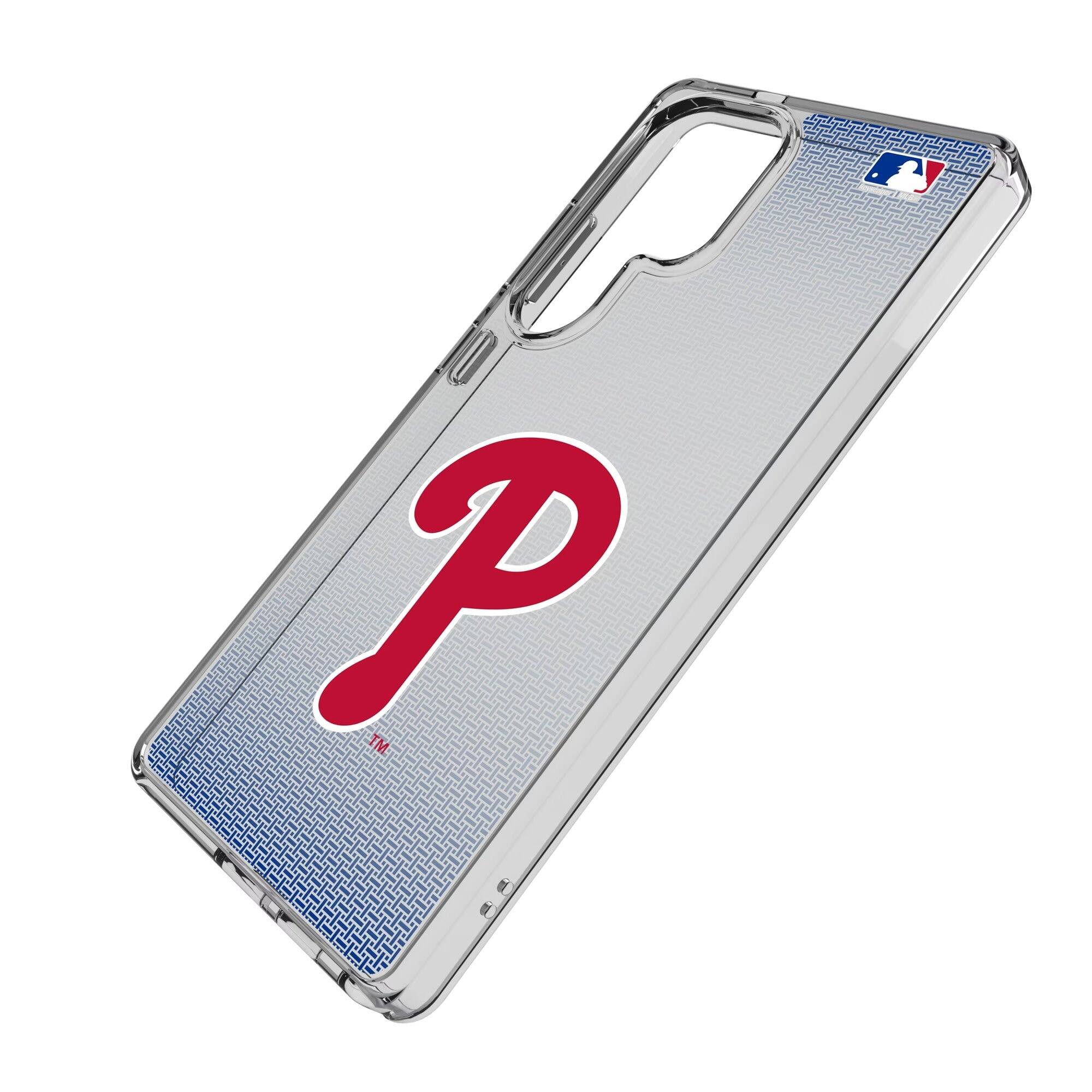 Alt View 1. Keyscaper - Linen Logo Galaxy Clear Case - S24 Ultra - Multicolor.