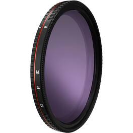 Freewell - 77mm Threaded Hard Stop Variable ND Standard Day Filter, 2 to 5 Stop