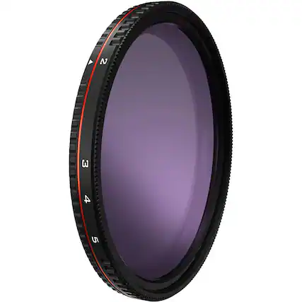 Front. Freewell - Freewell 77mm Threaded Hard Stop Variable ND Standard Day Filter, 2 to 5 Stop.