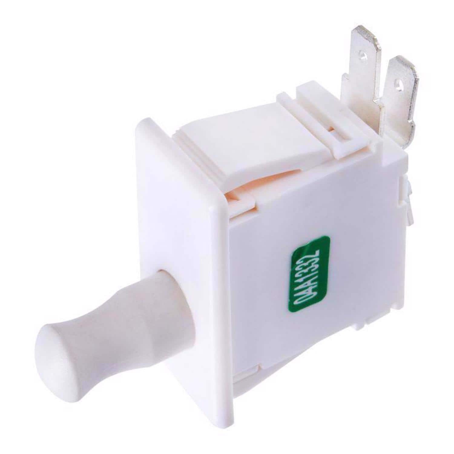 Jandorf - 12 amps Momentary Appliance Switch 1 pk - White