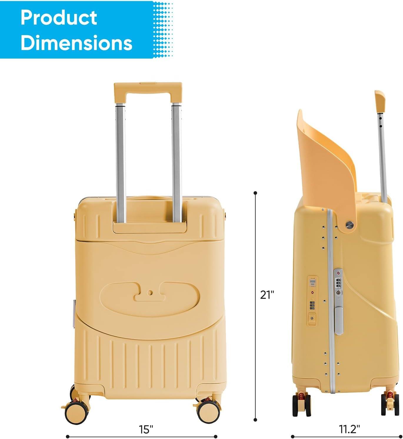 Product Dimensions  
21" x 15" x 11.2"