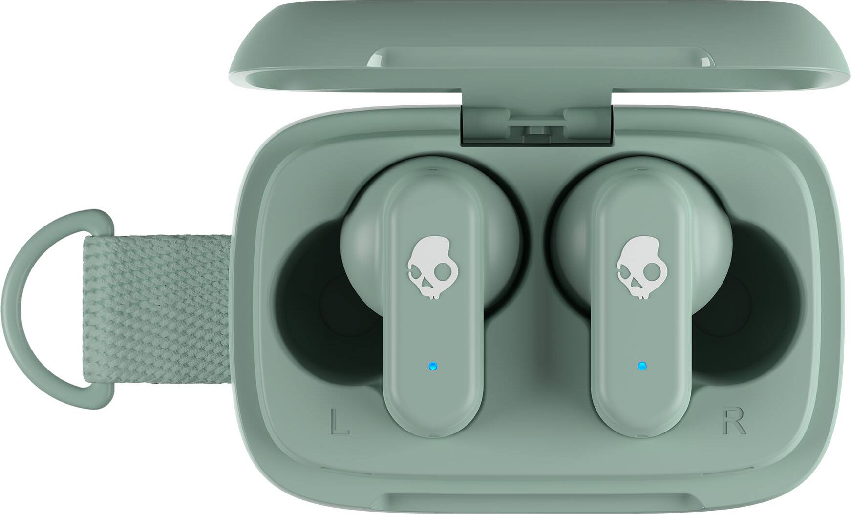 Left. Skullcandy - Dime 3 True Wireless In-Ear Earbuds - Preppy Sage.