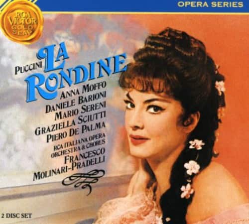 Puccini / Moffo / Barioni / Sereni / Sciutti - Puccini: La Rondine Complete   - COMPACT DISCS [CD] price history on PriceWatchPro