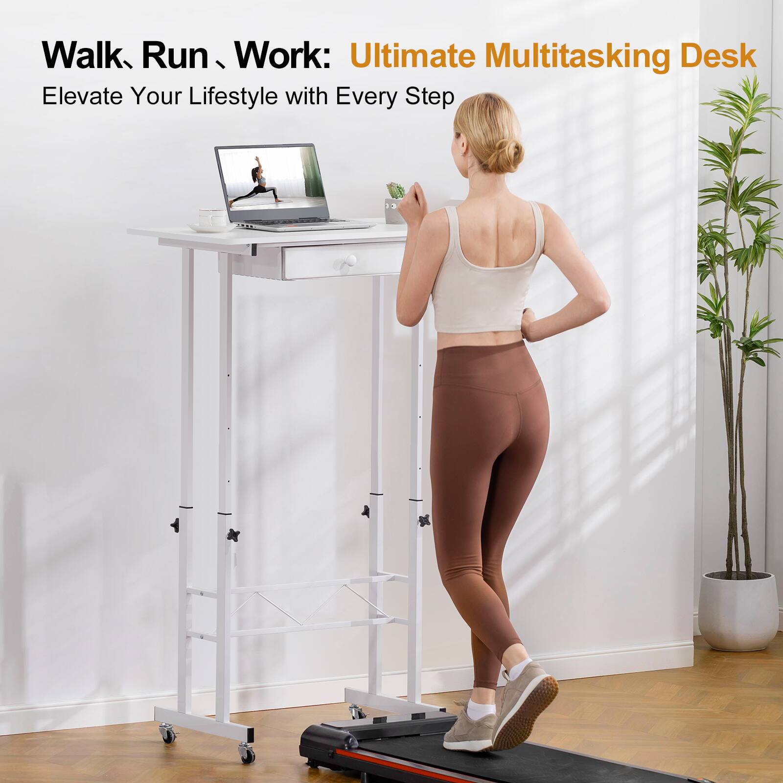 Walk Run Work: Ultimate Multitasking Desk Elevate Your Lifestyle with Every Step