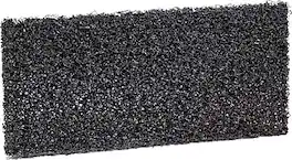 3M - Doodlebug Cleaning Flood Pad, 10/Box (8550-PK) - Black