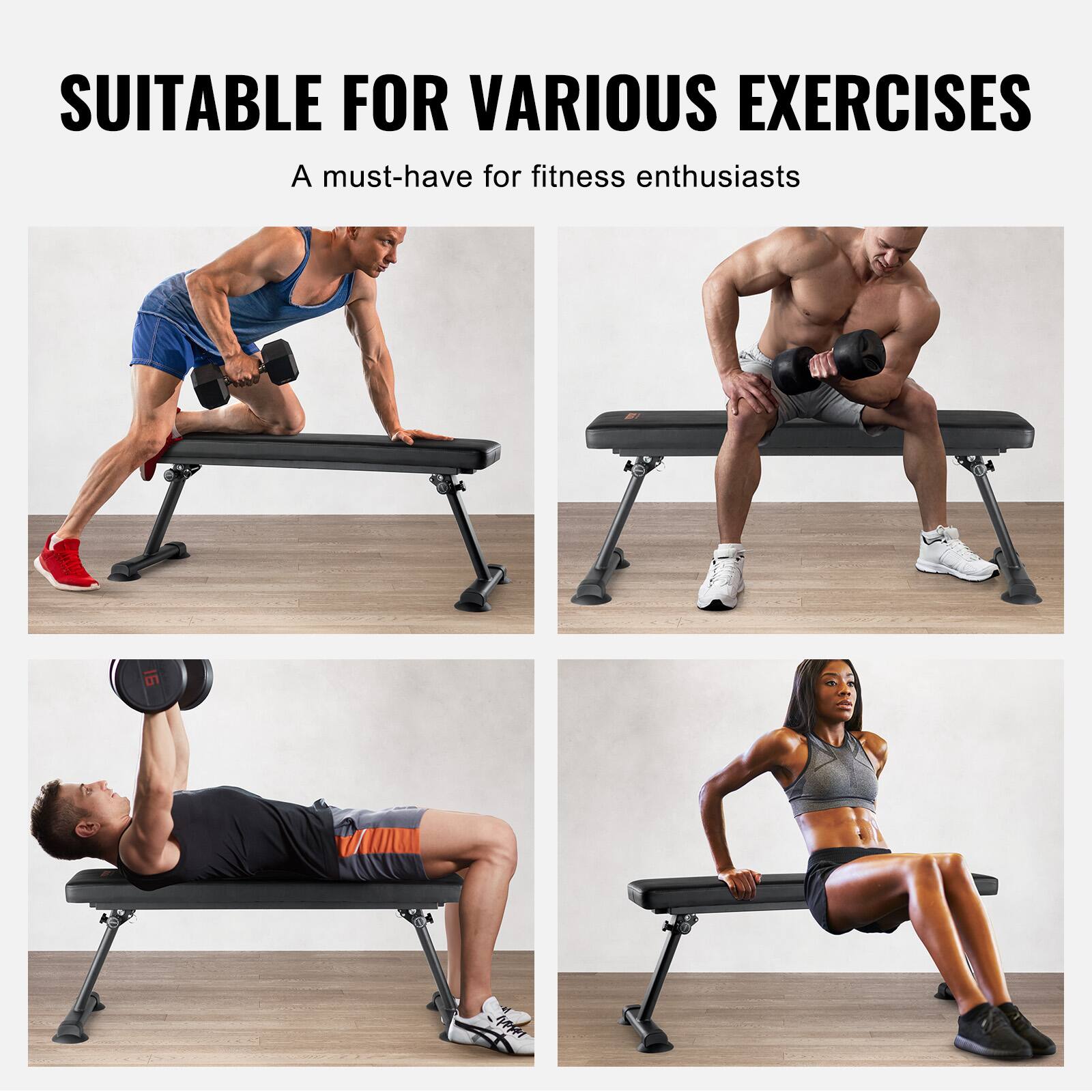 SUITABLE FOR VARIOUS EXERCISES  
A must-have for fitness enthusiasts