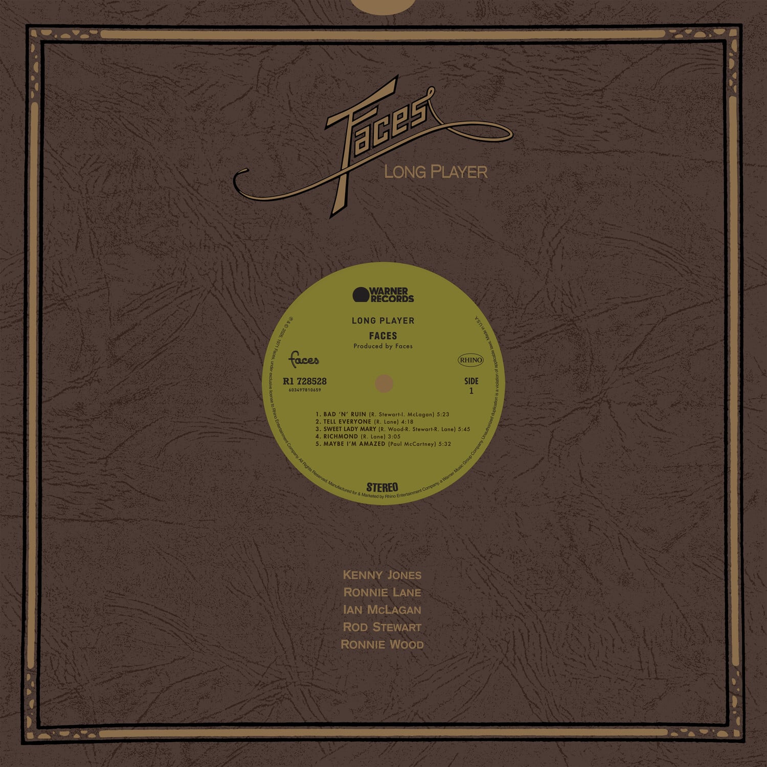 Faces - Long Player - VINYL LP