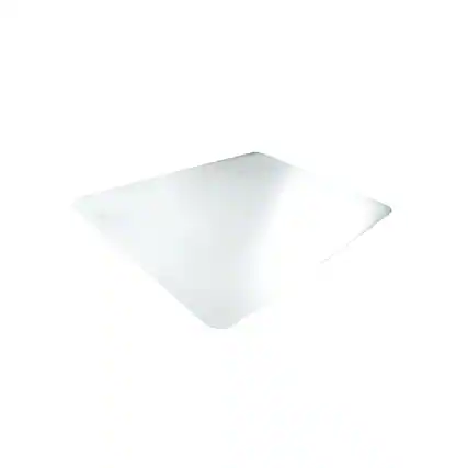 Front. Floortex - Cleartex Unomat Carpet & Hard Floor Chair Mat, 48" x 53", Clear (NRCMFLPD0004) - Clear.
