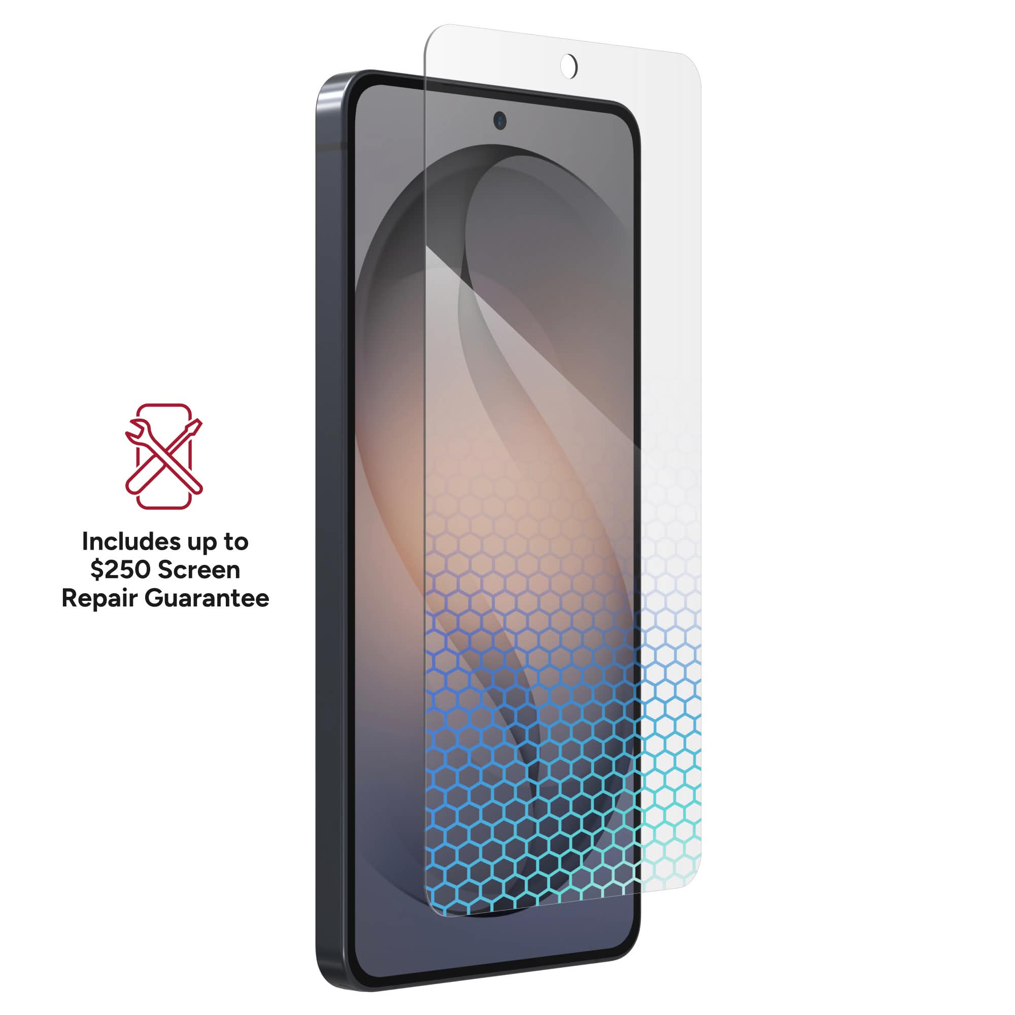 Includes up to $250 Screen Repair Guarantee