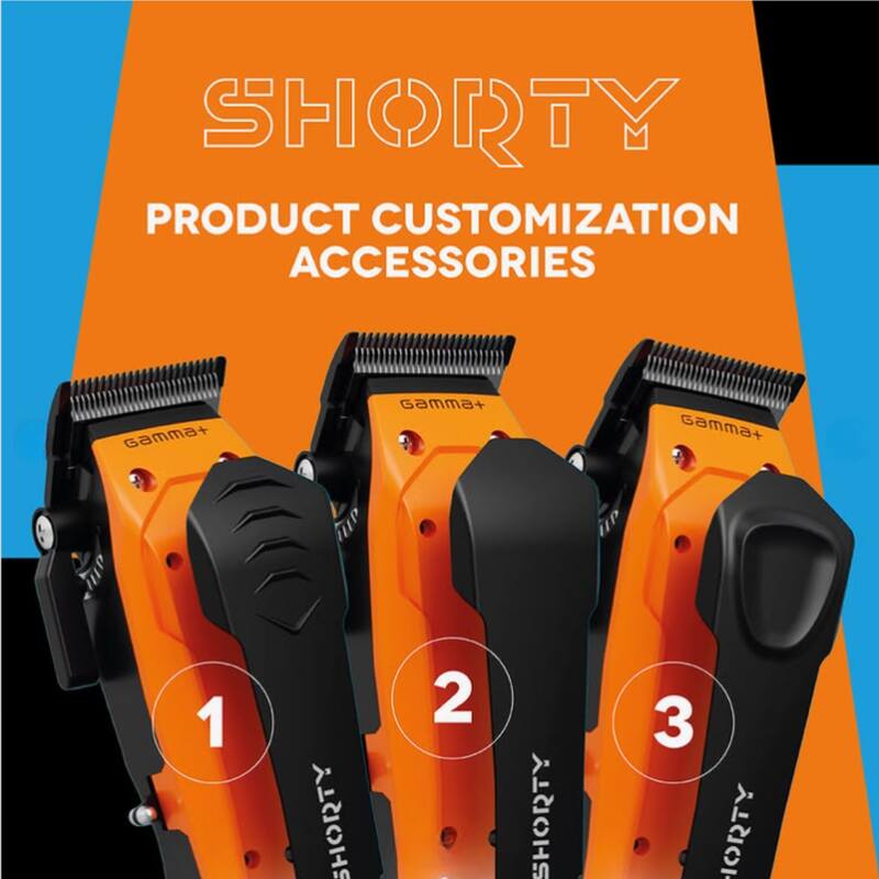 SHORTY PRODUCT CUSTOMIZATION ACCESSORIES Gammat Gammat Gammat 1 2 3 SHORTY