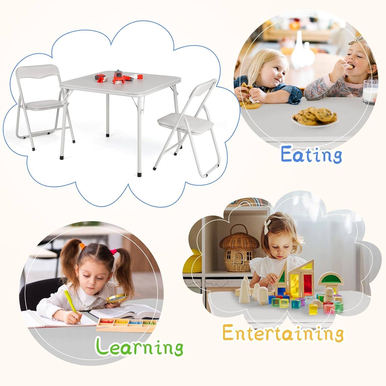 Eating  
Entertaining  
Learning