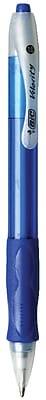 Alt View 3. BIC America - BIC Velocity Retractable Ballpoint Pens, Medium Point, Blue Ink, Dozen (16263/VLG11BL).
