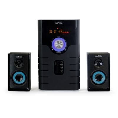 beFree Sound Channel Bluetooth Surround Sound Speaker System