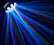 Alt View Standard 3. Chauvet Lighting - Comet LED Light - Black.