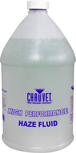 Front Standard. Chauvet Lighting - 1-Gallon Haze Fluid.