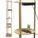 Alt View 17. Simple Designs - Round Etagere Storage Floor Lamp with 2 USB, 1 Outlet - Tan.