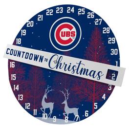 Pegasus - Chicago Cubs Countdown to Christmas Wall Sign - Multicolor